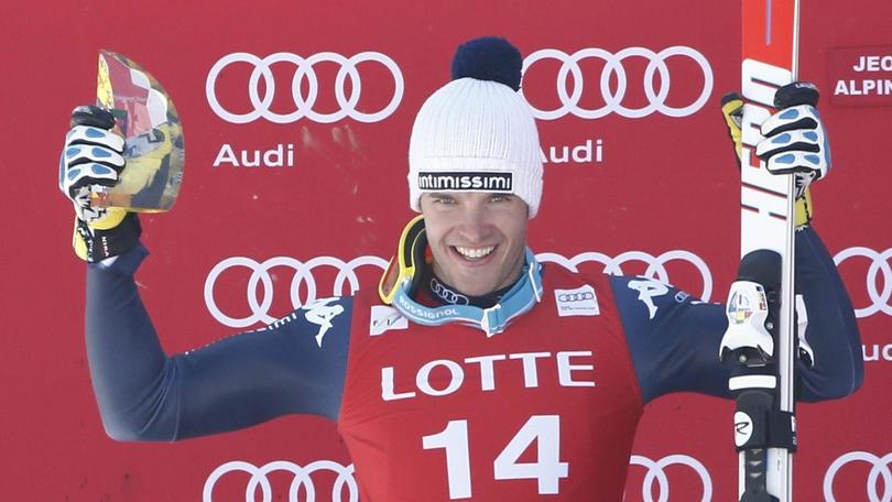 Sci, Innerhofer secondo nel SuperG in Corea del Sud