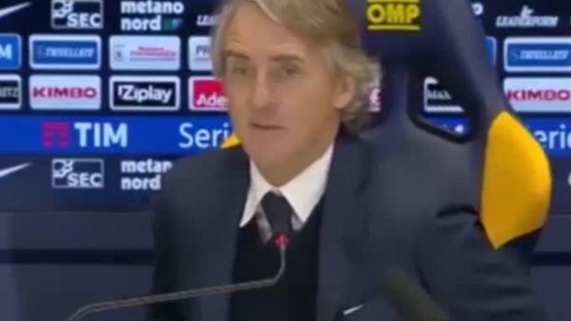 Mancini: "Incontro con arbitri? Io vado spesso a Roma"