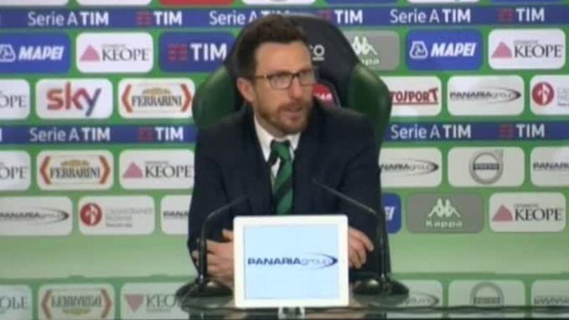 Di Francesco: "Gara dominata"