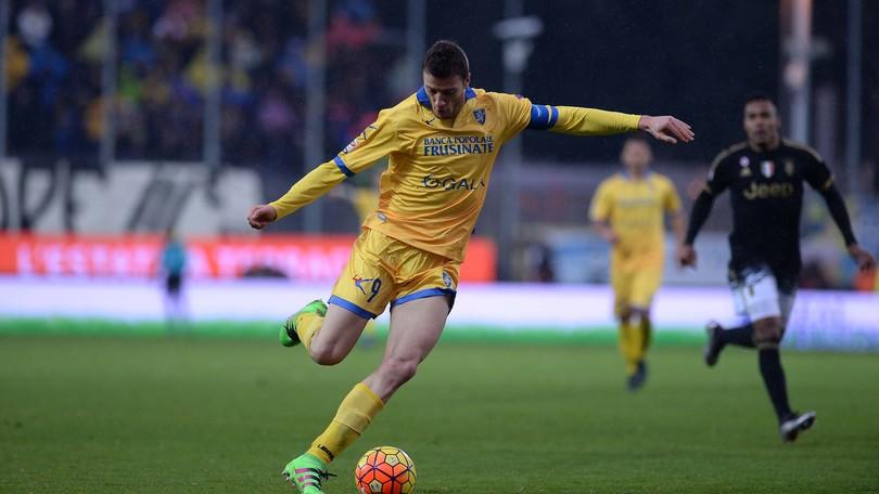 Serie A Frosinone, Ciofani: «La Juventus ti annienta a livello fisico»