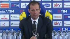 Allegri: "Chiellini difficilmente recupererà"