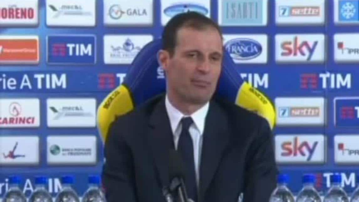 Allegri: "Il futuro ora non conta"