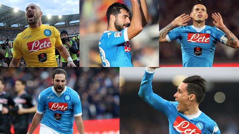 Napoli, i fantastici 5: ecco gli insostituibili di Sarri