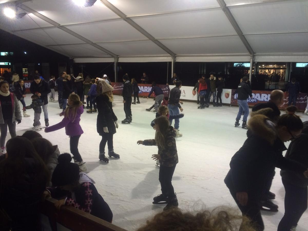 Si pattina all’Ice Park Monte Mario