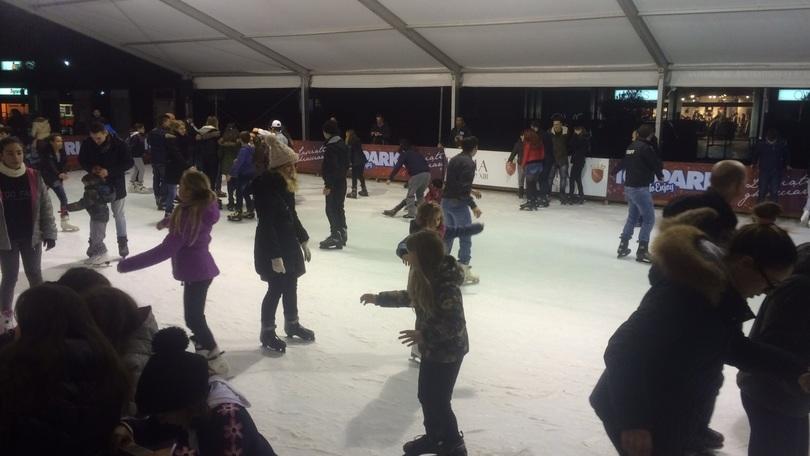 Si pattina all’Ice Park Monte Mario