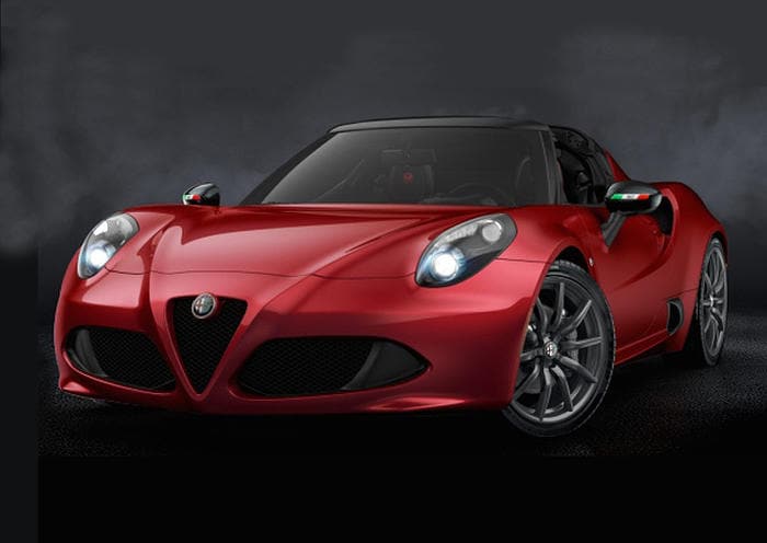 Alfa 4C Spider 50th Anniversary, omaggio al duetto