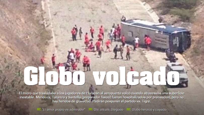 Coppa Libertadores, incidente per l'Huracan: si ribalta il pullman