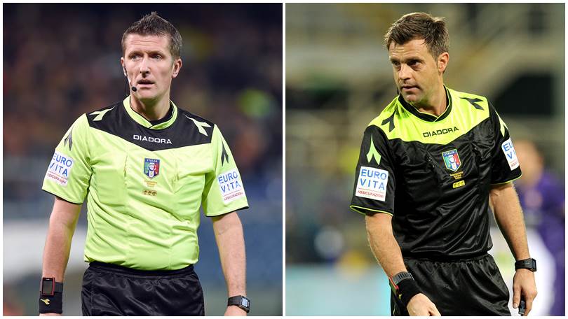Juventus-Napoli, arbitra Orsato. Rizzoli infortunato