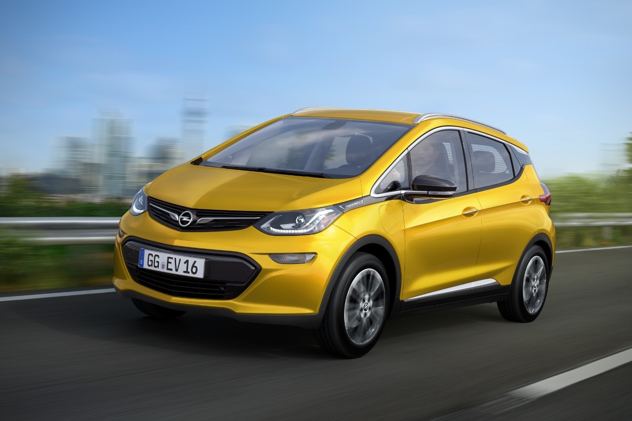 Opel Ampera-e, nel 2017 la monovolume elettrica