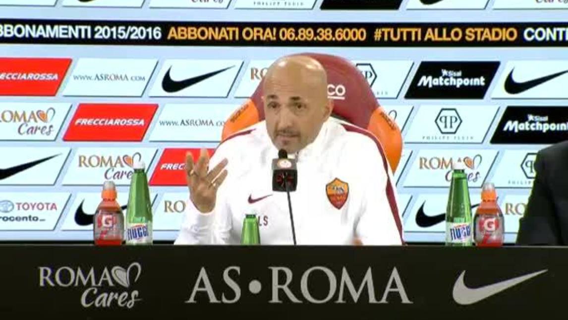 Spalletti: "Sabatini via? E' un'ipotesi"