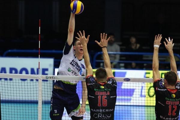 Volley: Superlega, il tedesco Hirsch è l'MVP di gennaio