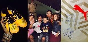 «Grazie di essere napoletano». Il regalo di Maradona a Reina!