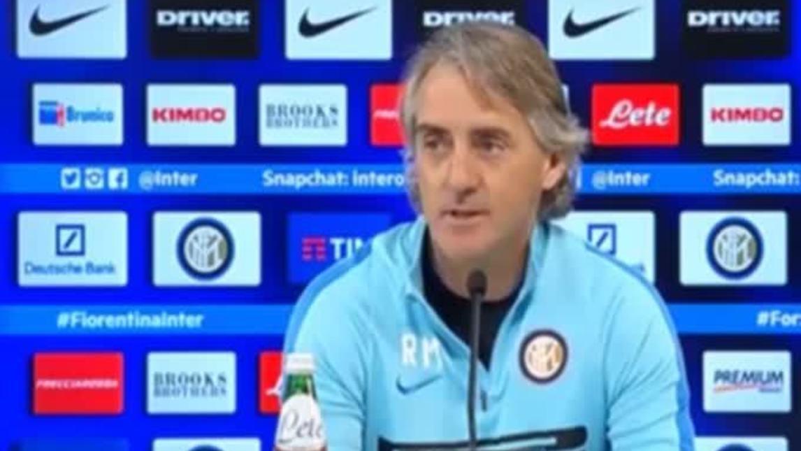 Mancini: "Importante la presenza di Thohir"