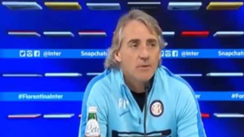 Mancini: "Commenti arbitri? I giornalisti provocano"
