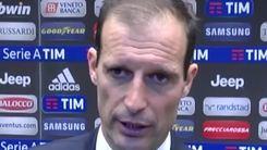 Allegri: "Vittoria che vale più di tre punti"