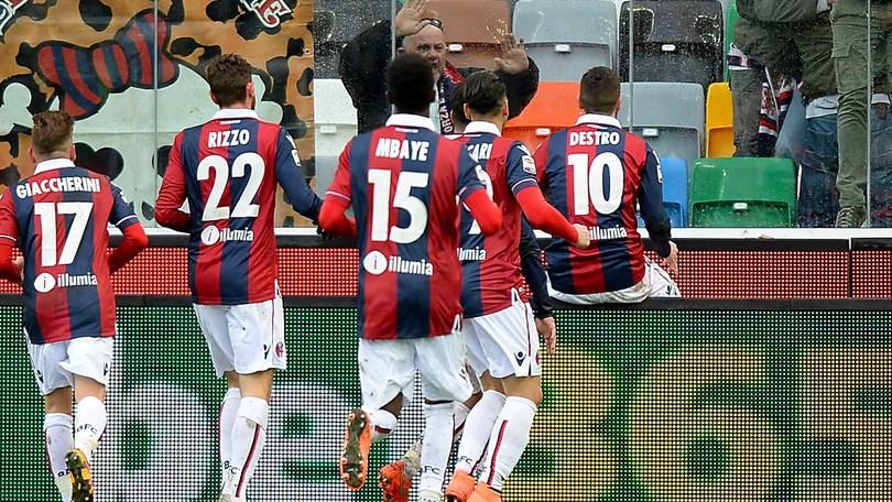 Serie A: Bologna ok con Destro, Torino show in rimonta