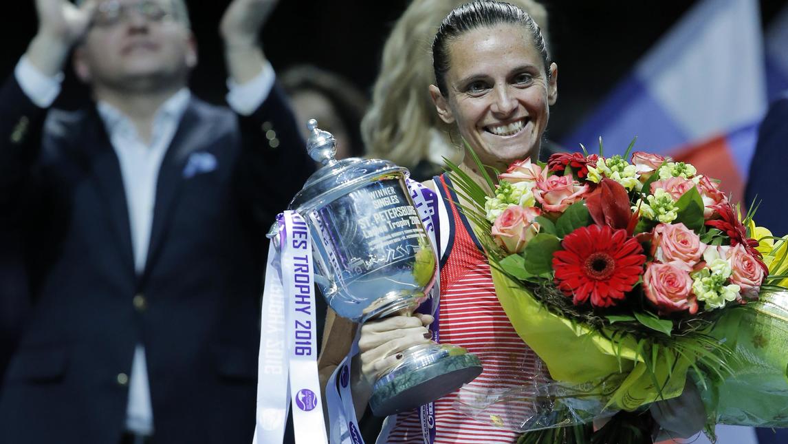 Tennis, Roberta Vinci: a San Pietroburgo decimo titolo in carriera