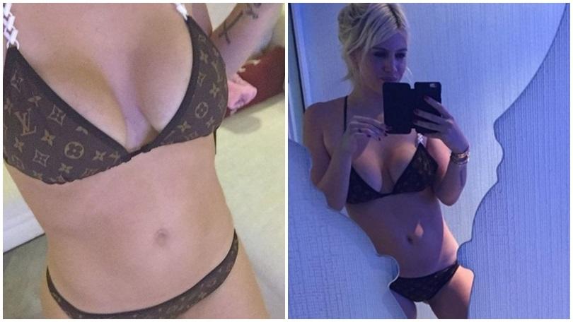 Wanda Nara, regina delle nevi... in bikini!