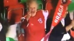 Portogallo, la nonna ultras esagera davanti alle telecamere