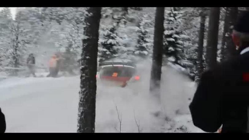 Rendina, che botto al Rally di Svezia!