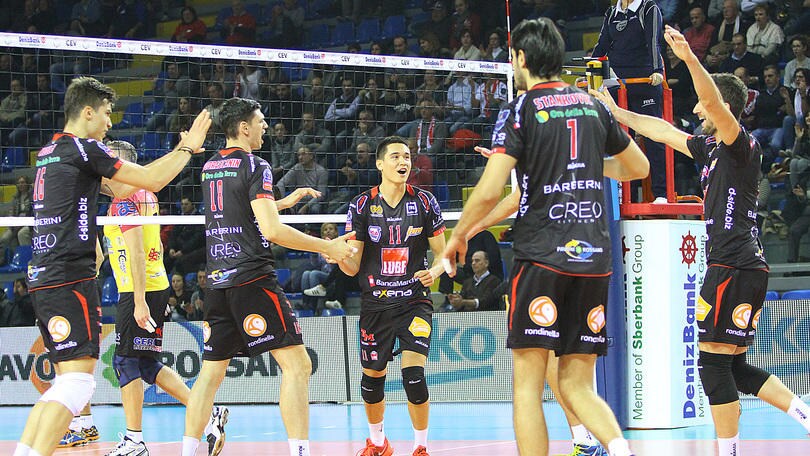 Lube Civitanova questa sera in campo a Izmir