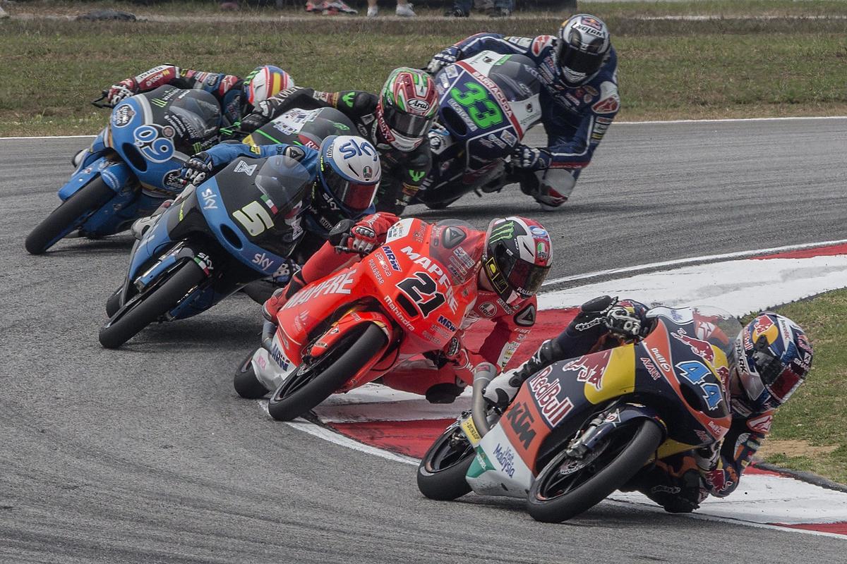 Moto3 Red Bull KTM Ajo, Binder: «Condizioni meteo difficili, ma è andata bene»