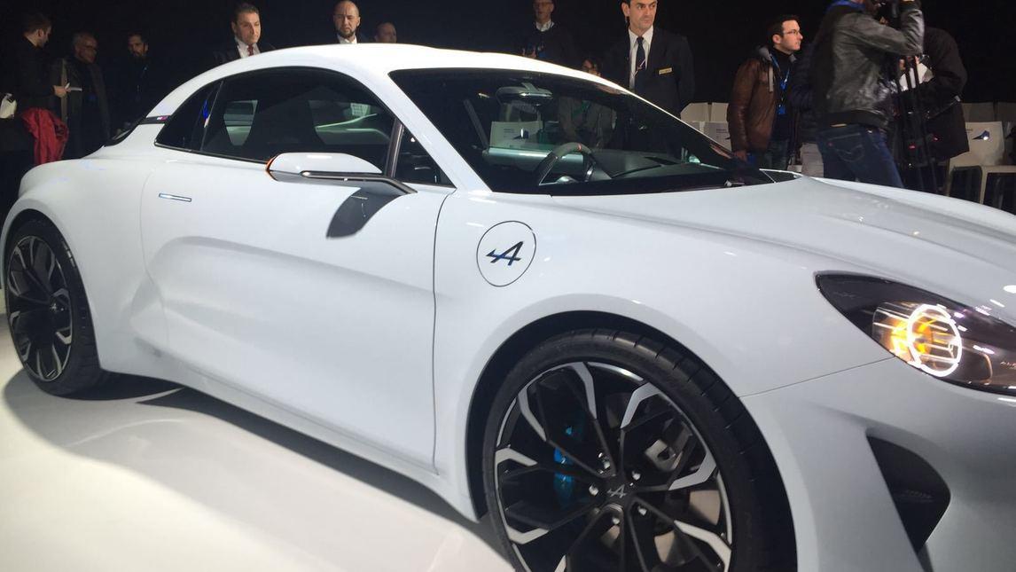 Alpine Vision concept, prove di sportiva in Casa Renault