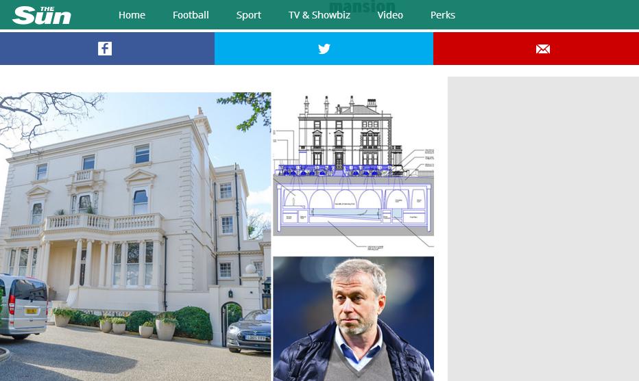 Chelsea, Abramovich si regala una spa di lusso sotterranea da 28 milioni di sterline