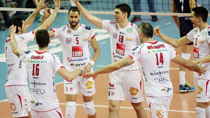 Lube versione "All Star". Vittoria netta a Izmir
