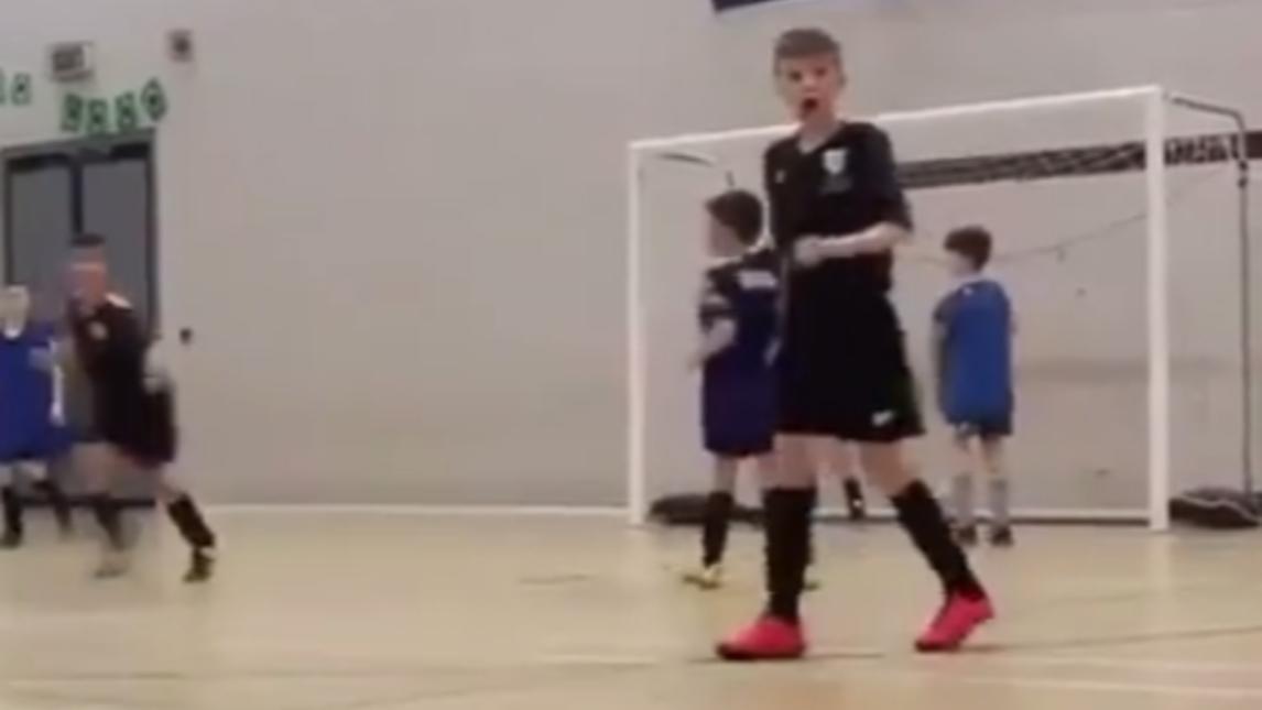 Il baby giocatore che segna come Ibrahimovic