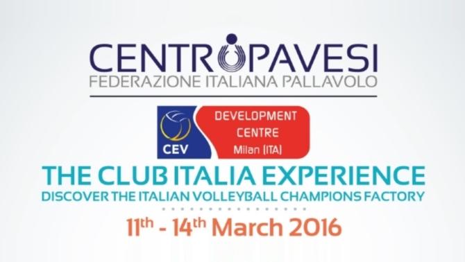 Volley: A Marzo nel Centro Pavesi Club Italia Experience