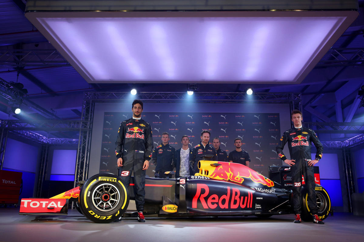 F1, presentata la livrea della Red Bull