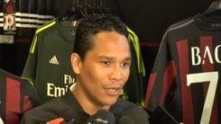 Bacca: "Battiamo il Napoli per Berlusconi"