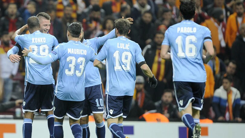 Europa League, Galatasaray-Lazio 1-1: Milinkovic, gol pesantissimo