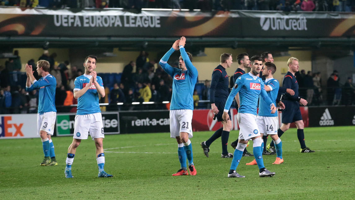 Europa League, Villarreal-Napoli 1-0: Denis Suarez punisce gli azzurri