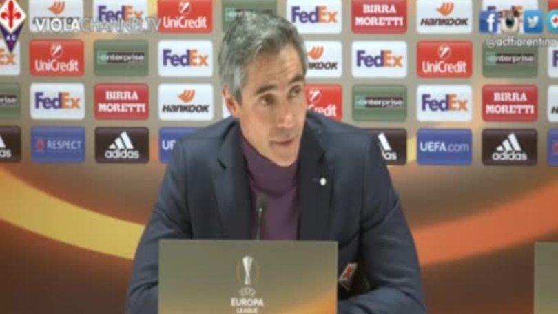 Sousa: "Ora testa all'Atalanta, poi al Tottenham"