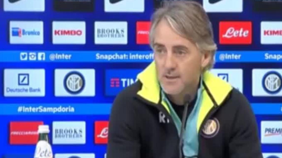 Mancini: "Mourinho? Moratti può invitare chi vuole"