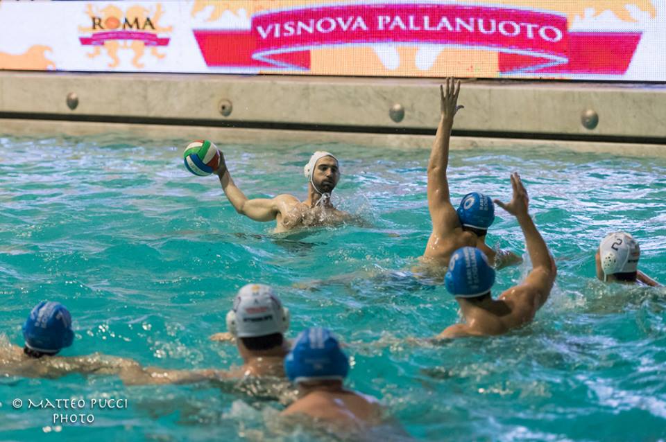 Pallanuoto Roma Vis Nova, con Napoli su la testa