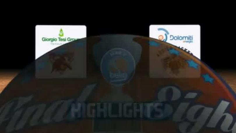 Final Eight: Giorgio Tesi Group Pistoia-Dolomiti Energia Trento