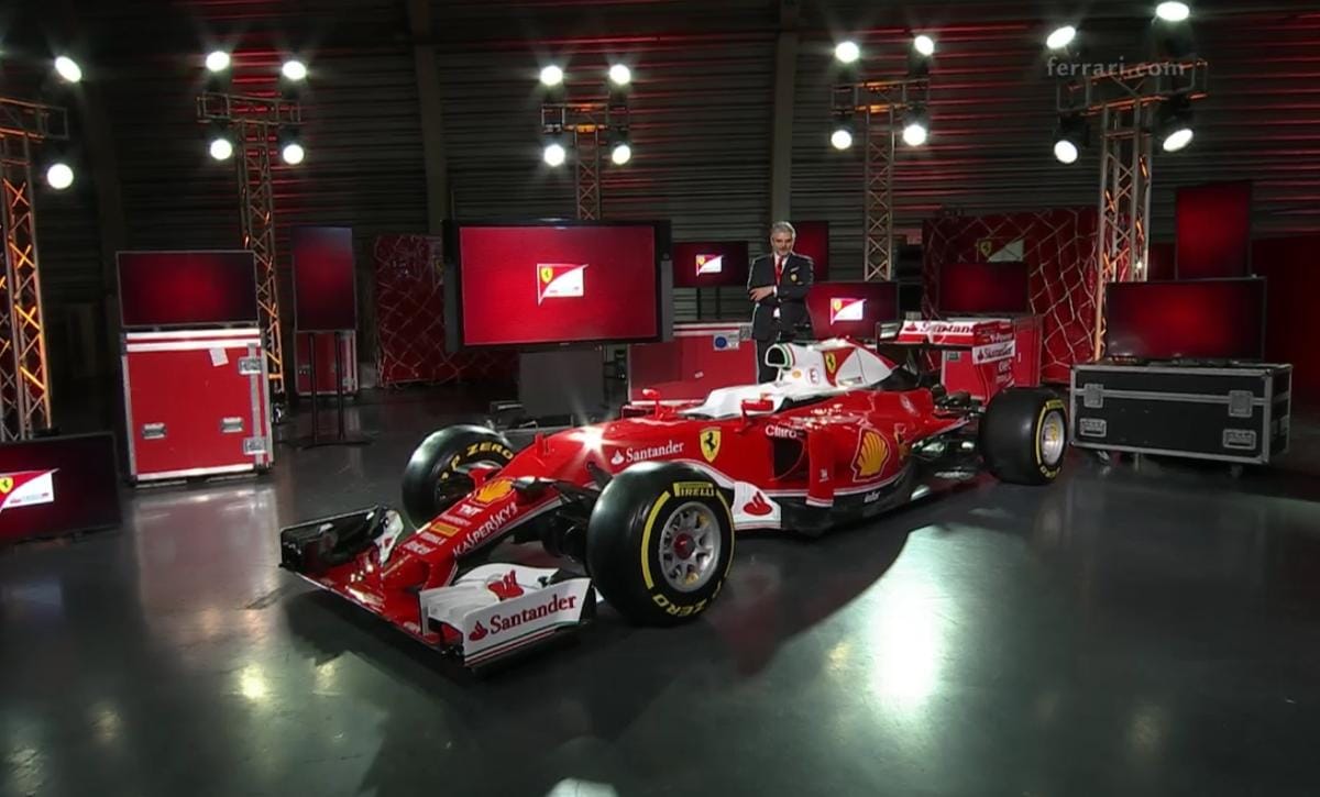 Ferrari: le foto della nuova SF16-H