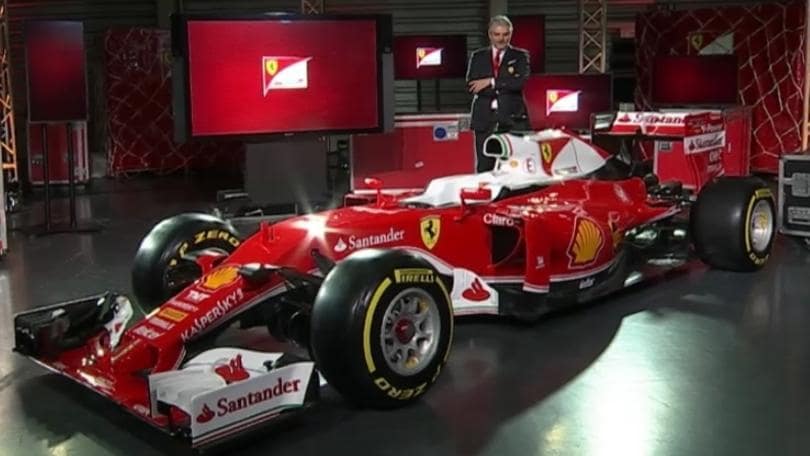 Ferrari: le foto della nuova SF16-H