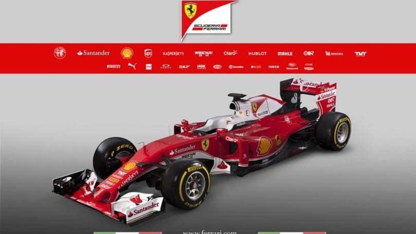 F1 2016, la nuova Ferrari SF16-H
