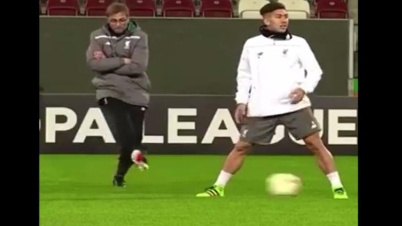 Klopp, scherzetto a Firmino