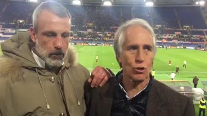 Giovanni Malagò saluta la nazionale italiana disabili