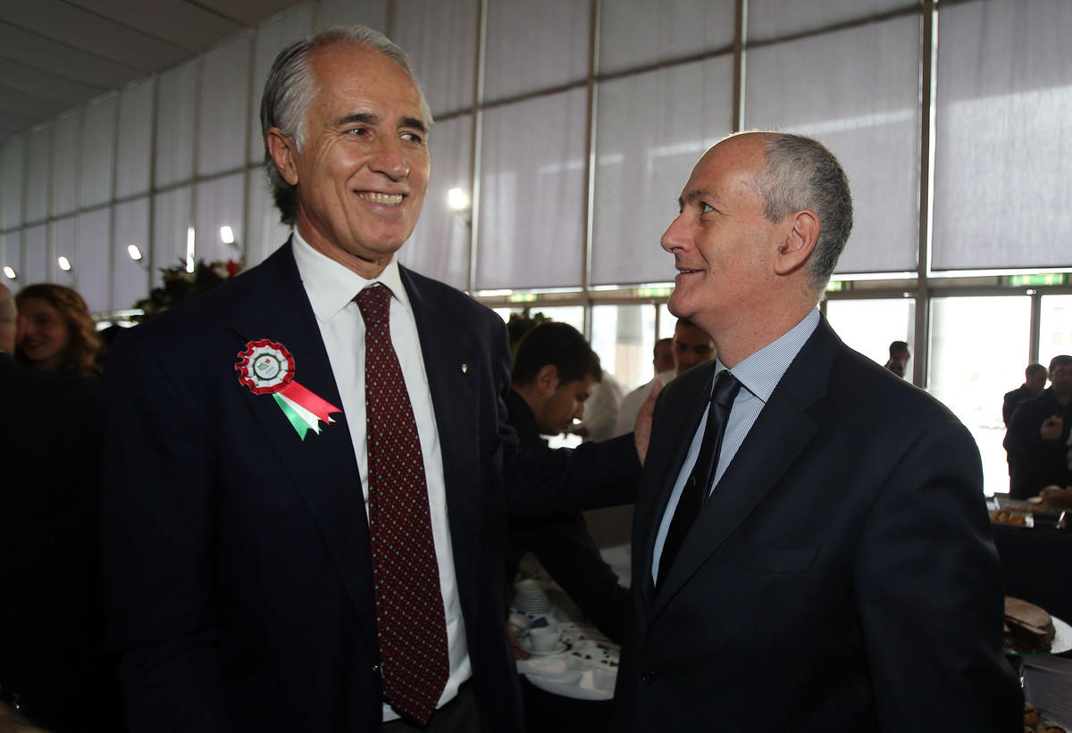 Malagò sulle barriere dell'Olimpico: «Una situazione assurda»