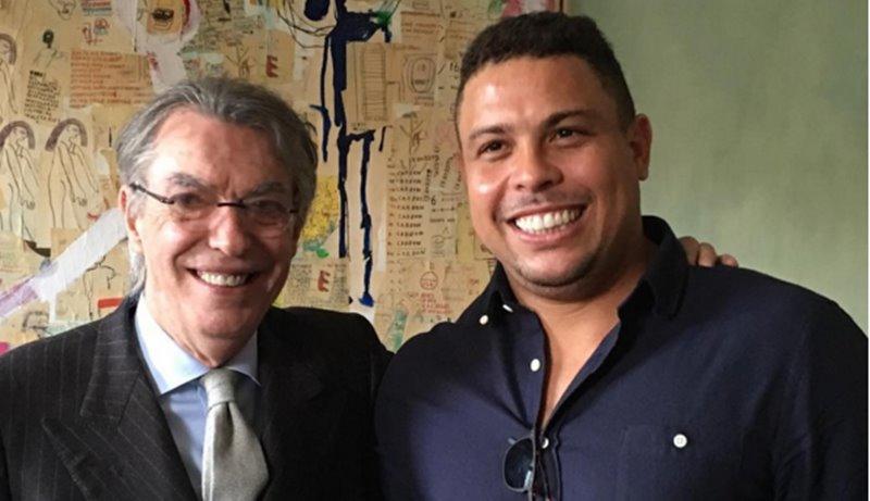 Inter, Ronaldo a pranzo con Moratti: «Il mio papà milanese»