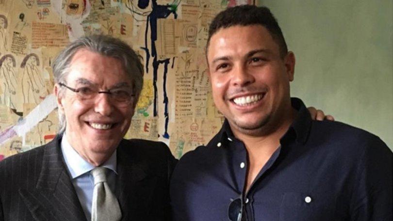 Inter, Ronaldo a pranzo con Moratti: «Il mio papà milanese»