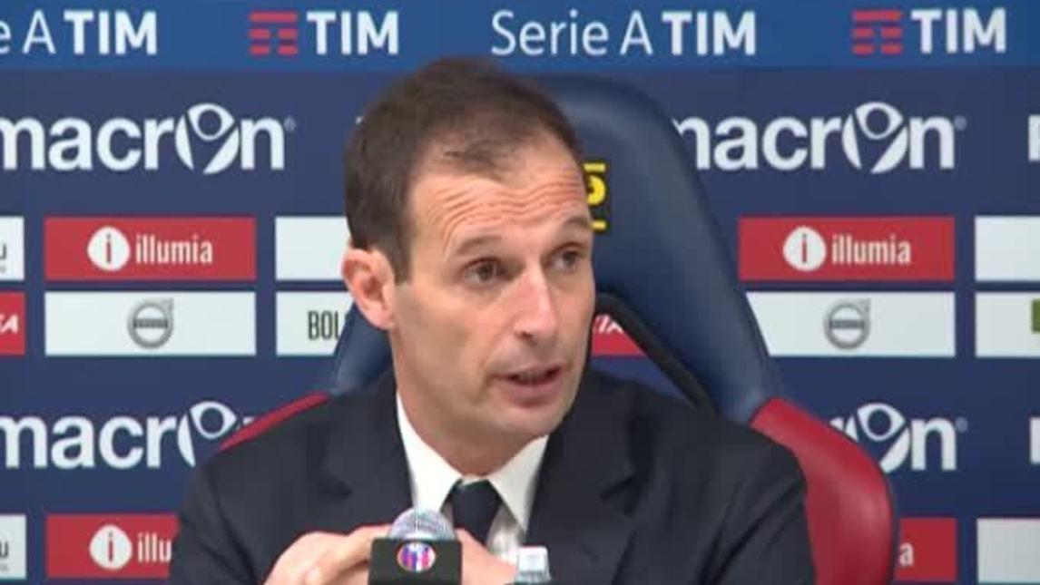 Allegri: "Il pareggio non cambia la situazione. Complimenti ai ragazzi"