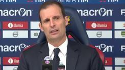 Allegri: "Testa al Bayern? La preparo da domenica"