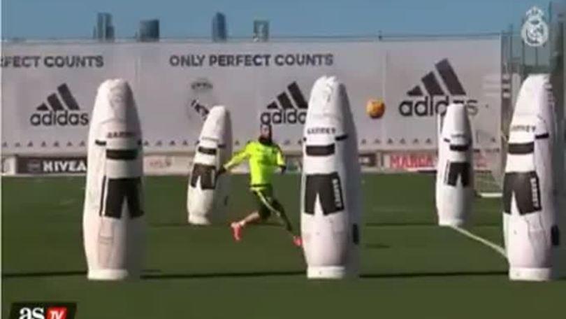 Jesé Rodriguez, fenomeno in allenamento